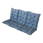 Baltic Garden Hammockdyna Hammock cushion set, blue thin-striped 200193-BLU