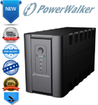 PowerWalker VI 1200VA SH Series IEC UPS 600W Uninterruptible Power Supply