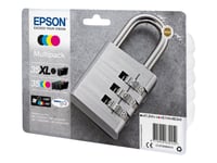 Epson 35Xl Multipack - 4-Pack - Xl - Svart, Gul, Cyan, Magenta - Original - Blister Med Rf-Larm/Akustiskt Larm - Bläckpatron - För Workforce Pro Wf-4720, Wf-4720Dwf, Wf-4725Dwf, Wf-4730, Wf-4730Dtwf, Wf-4740, Wf-4740Dtwf