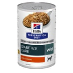 Hill's Prescription Diet w/d våtfôr til hund 12 x 370 g