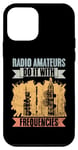 iPhone 12 mini Retro Radio Amateurs Do It With Frequencies A Ham Radio Fan Case