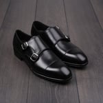 TLB double monk strap black EU41 / UK7 - seconds