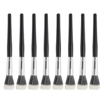 8Pcs Makeup Brush Set Soft Bristles Flat Top Stippling Brush Cosmetic Brush HEN