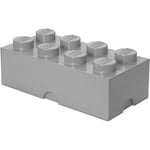 "Brique de rangement LEGO 8 - Gris pierre moyen"