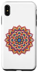 Coque pour iPhone XS Max Mandala Joli Mandala Coloré Méditer Yoga Cristaux Joie