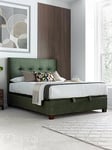 Very Home Reeves Ottoman Bed Double With Gold Mattress - Bed Frame With Gold Memory Mattress