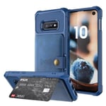 Samsung Galaxy S10e Plånboksfodral - Blå Blå