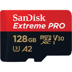 SanDisk 128 GB Extreme Pro UHS-I microSDXC