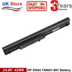 Laptop Battery For HP Pavilion 14 15 Notebook PC 746641-001 Replace OA03 OA04