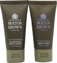 Molton Brown Gift Set 30ml Coco & Sandalwood Body Lotion + 30ml White Sandalwood Body Wash