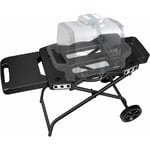 Chariot portable pour Ninja Woodfire, support de barbecue d'extérieur pliable pour barbecue Ninja Woodfire (Ninja OG701), Traeger Ranger, Pit Boss,