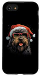 Coque pour iPhone SE (2020) / 7 / 8 Bouvier Des Flandres Pyjama de Noël pour Chien Cadeaux de Noël Famille