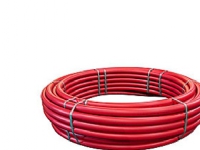 Kabelrör slät 32mm 100m. rll - COEX PE SDR17 röd - (100 meter)