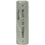 Yuasa Oppladbart AA batteri 1.2V 800mAh Ni-Cd (1 Stk.)