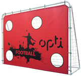 Opti 7 x 5ft Football Training Target Goal and Rebounder