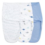 aden+anais essential aden + anais ™ s easy swaddle wrap-around filt, 3-pack dino-rama