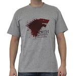 ABYstyle - GAME OF THRONES - Tshirt - "The North" - men - gray (M)