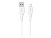 eSTUFF INFINITE - Lightning-kabel - USB hane till Lightning hane - 1 m - MFI-certifierad - vit