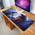 Awesome Mouse Mat, Mouse Pad Gaming Mouse Pad Large Mouse Mat World Of Warcraft Game Keyboard Mat Cafe Mat Extended Mousepad For Computer Desktop PC Mouse Pad (Color : B, Size : 800 * 300 * 3mm)