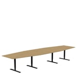 Lanab Group Konferensbord 4200 x 1200 800 mm | Upptill 14 personer Ek