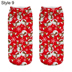 Christmas Socks Winter Warm Santa Claus Style 9