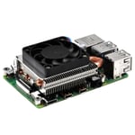 för RPi 4 Ny Ultra Thin Ice Tower Cooler CPU Kylfläkt Kopparrör Kylare