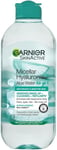 Garnier Micellar Hyaluronic Aloe Cleansing Water For 400 ml (Pack of 1) 