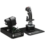 Thrustmaster Hotas Warthog Joystick For PC, Official Replicas Of The Joystick, Throttle and Control Panel of the U.S. Air Force A10C Aircraft