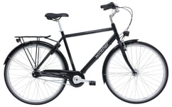Miesten pyörä Winther Shopping Alu 7-vaihteinen musta 56cm