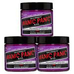 Manic Panic Mystic Heather Classic Creme Vegan Semi Permanent Hair Dye 3 x 118ml