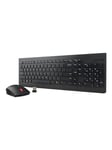 Lenovo Essential Wireless Combo - keyboard and mouse set - Estonia - Tastatur & Mussett - Estisk - Svart