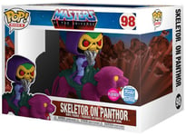 Figurine Funko Pop - Les Maîtres De L'univers N°98 - Skeletor Sur Panthère - Flocked (54800)
