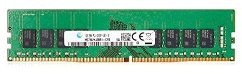 HP - DDR4-8 Go - DIMM 288 Broches - 2666 MHz / PC4-21300 - 1.2 V - mémoire sans Tampon - Non ECC 280 G4, Desktop Pro A 300 G3, EliteDesk 705 G5, 800 G5, Workstation Z1 G5