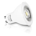WHITENERGY LED Bulb | 1x COB LED | MR16 | GU10 | 8W| 230V | White Warm (09819)