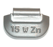 PV-Vikt 15gr ZINK, 100st