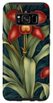 Coque pour Galaxy S8 Fleur d'orchidée florale enchanteresse