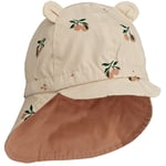 Liewood Gorm reversible sun hat with ears – peach seashell/pale tuscany - 3-4år