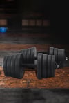 Adjustable Set of 2 Weights Dumbbells for Home Gym