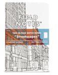 Field Notes Streetscapes Sketch Book - New York City/Miami Size: ONE SIZE, Colour: New York City/Miami