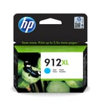 Genuine HP 912XL, Cyan Ink Cartridge, HP Officejet Pro 8022, 8023, 8024, 3YL81AE