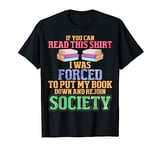 If You Can Read This Funny Literary Book Reader Women T-Shirt
