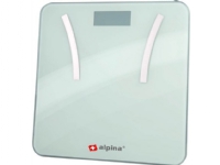 Alpina - Smart badrumsvåg med app för att övervaka 180 kg
