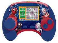 Lexibook Power Spider-Man-Console de Jeux éducative bilingue Français/Anglais avec 100 activités, JCG100SPi1, Bleu/Rouge