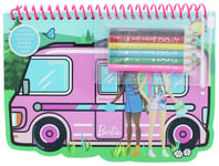 Barbie Blueprint Travel Activity Pad Stationery Set