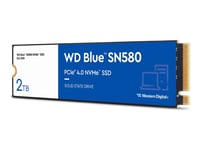 SSD WD Blue 2TB SN580 NVME M.2 PCIe 4.0 x4 WDS200T3B0E