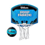 Wilson Men's Fanatic Mini BSKT Hoop Basketball, Blue/Black, Uni