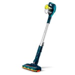 Philips SpeedPro rechargeable vacuum cleaner - broom FC6727/01, 180° suction nozzle, 21.6 V, up to 40 min., LED lamps on the nozzle, Small Turb. brush