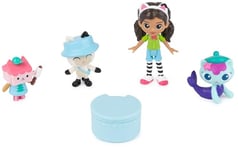 DreamWorks Gabby’s Dollhouse, Campfire Gift Pack with Gabby Girl, Pandy Paws, Baby Box and MerCat Toy Figures, Collectible Kids’ Toys for Girls and Boys 3+