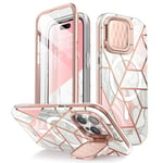 SupCase iPhone 15 Pro Max Mobilskal Magsafe Cosmo - Marble - TheMobileStore MagSafe-Tillbehör