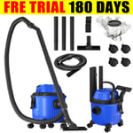 5000W Handheld Vacuum Cleaner Wet & Dry Vacuuming Carpet Washer 15L Water Tank